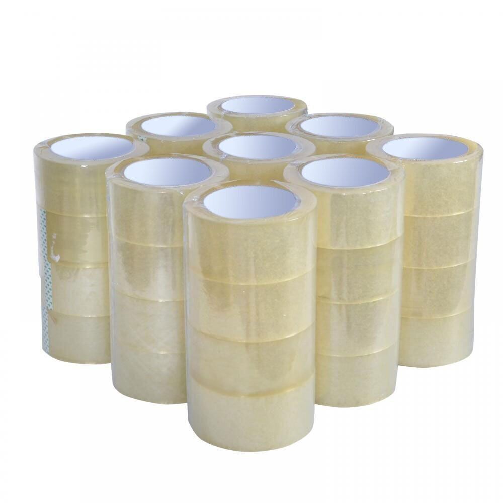 36 pcs High Quality Clear Packaging Tape Sealing Tape Strong Adhesive 48mm x 75m  45 Micron