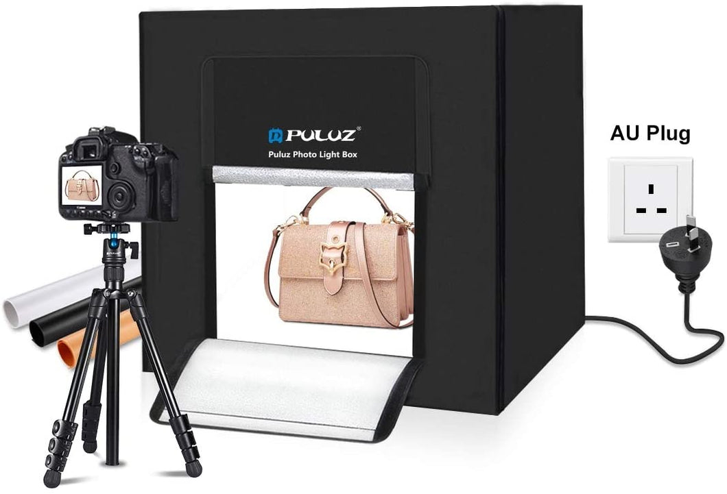 PULUZ Photo Studio Light Box 80 X 80 X 80 cm LED 5500LM Mini Portable Photo Studio Shooting Tent 80W