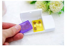 Load image into Gallery viewer, Pill Cutter Tablet Splitter Medicine Case Pill Box Portable Pill Box
