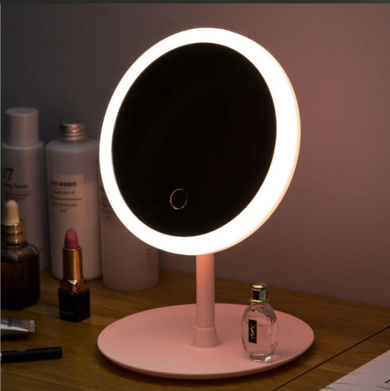 Rechargeable Led Light Makeup Mirror LED Face Mirror Adjustable Touch Dimmer