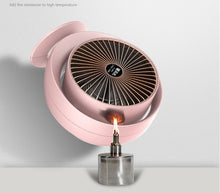 Load image into Gallery viewer, 800W Mini Portable Heater Small Space Heater Electric Heating Fan Office Home
