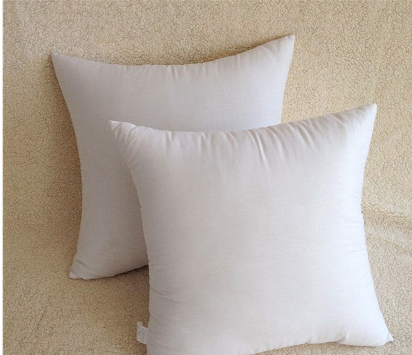 2 x Cushion Pillow Inserts Core Cotton Cushion Inner Filler Pillow 45 x 45 50 x 50