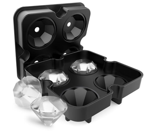 Large Ice Diamond Maker Ice Cube Tray Ice Cube Cocktails Molds Whiskey