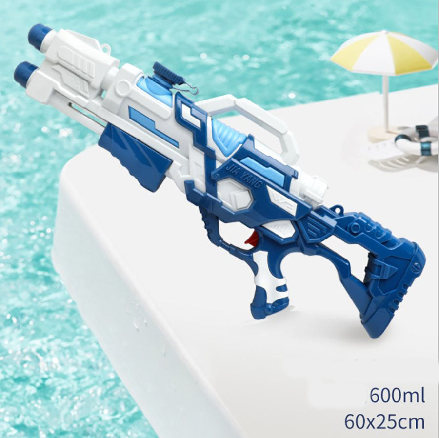 2 Ports Super Water Blaster Soaker Summer Blaster High Power Pump Outdoor Kids