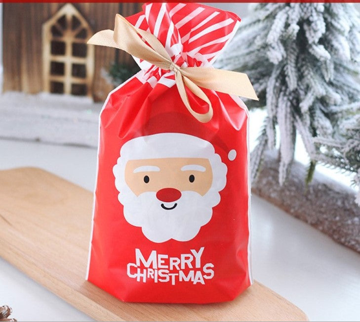 50 pcs Xmas Candy Packaging Bags Cookie Biscuit Gift Bags Christmas bag