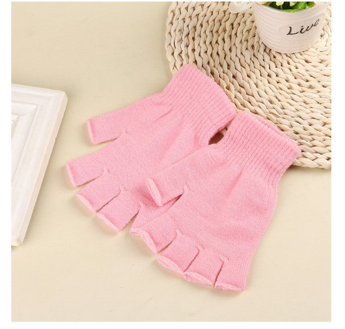 Knitted Warm fingerless Gloves Soft Winter Gloves FASHION Women Men gloves